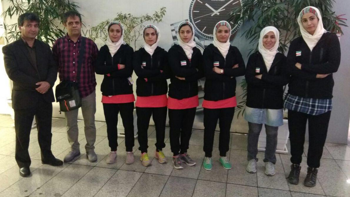 اعزام بانوان سنگ نورد کرمانی به جام جهانی روسیه