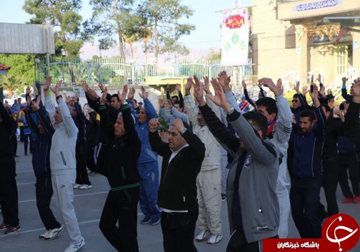 برگزاری برنامه ورزشی ویژه ادارات آموزش و پرورش در شیراز