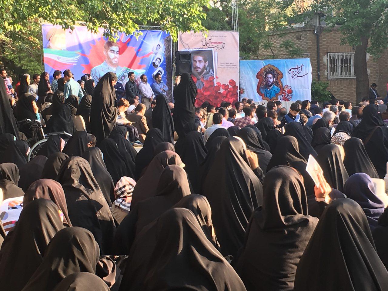 مراسم گراميداشت شهيد ابراهيم هادى برگزار شد