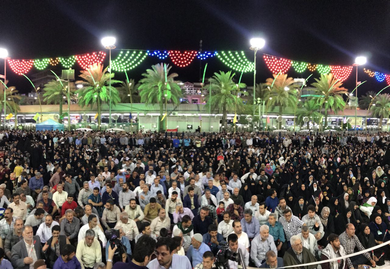 تصاویر جشن ولادت امام حسین (ع)در بین الحرمین
