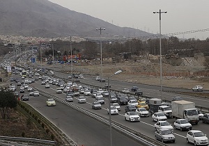 ترافیک نیمه سنگین در ۳ آزاد راه استان قزوین
