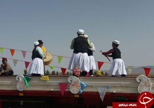 حرکت کارناوال شادی در آیسک