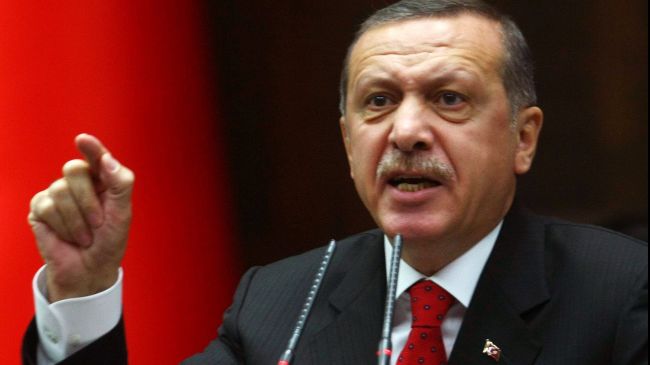اردوغان دانشجویان ضد جنگ کشورش را تروریست نامید!