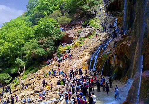 آبشار مارگون عروس طبیعت فارس