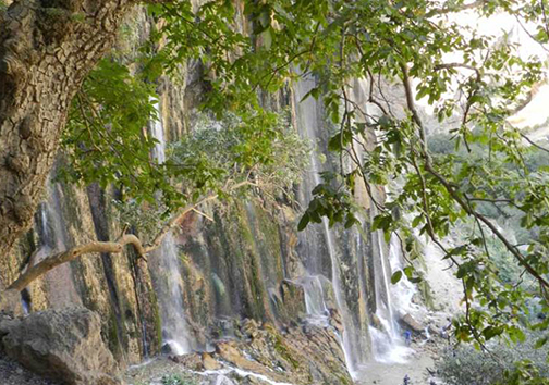 آبشار مارگون عروس طبیعت فارس