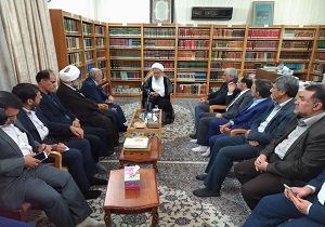 تاکید آیت الله مکارم شیرازی بر حل مشکلات شهر قم