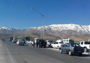 رشد ۲۴ درصدی تردد خودرو در محور‌های چهارمحال و بختیاری