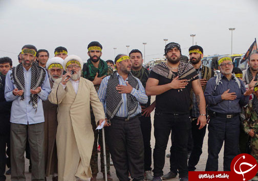 میزبانی شهدای شلمچه از مهمانان ویژه