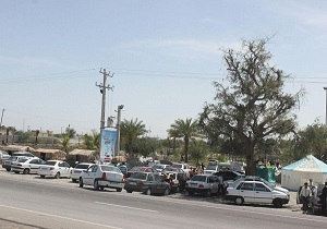 گردشگران و مسافران نوروزی از کمپ سنتی شهر زرآباد استقبال کردند