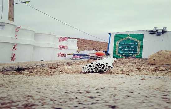 ادامه فعالیت های سازندگی گروه جهادی قرارگاه امام رضا (ع) در مناطق زلزله زده استان کرمانشاه