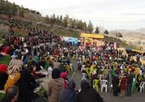 مراسم جشن نوروز در پارک شهدای ۲۸ دی آبیدر سنندج برگزار می‌شود