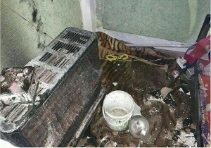 حریق منزل مسکونی در بیرجند