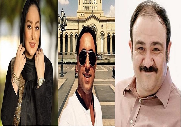 الهام حمیدی: دستی در کارهای هنری دارم/ امیرحسین رستمی: عاشق سفر هستم