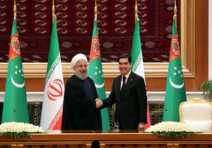ایران و ترکمنستان بر گسترش همکاری های دوجانبه تاکید کردند