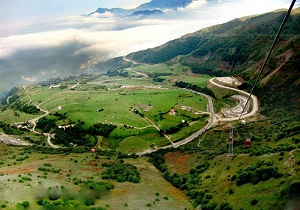 استقبال گسترده گردشگران نوروزی از جنگل «فندقلو» شهرستان نمین