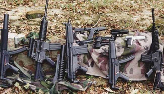 ارتش سوریه سلاح‌های ساخت رژیم صهیونیستی را در شهر حرستا کشف کرد