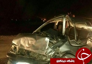 ۱۱ مصدوم بر اثر تصادف ۲ پراید در دزفول