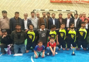 پایان مسابقات فوتسال جام نوروز در بارده