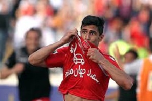 گل اول پرسپولیس به سایپا + فیلم