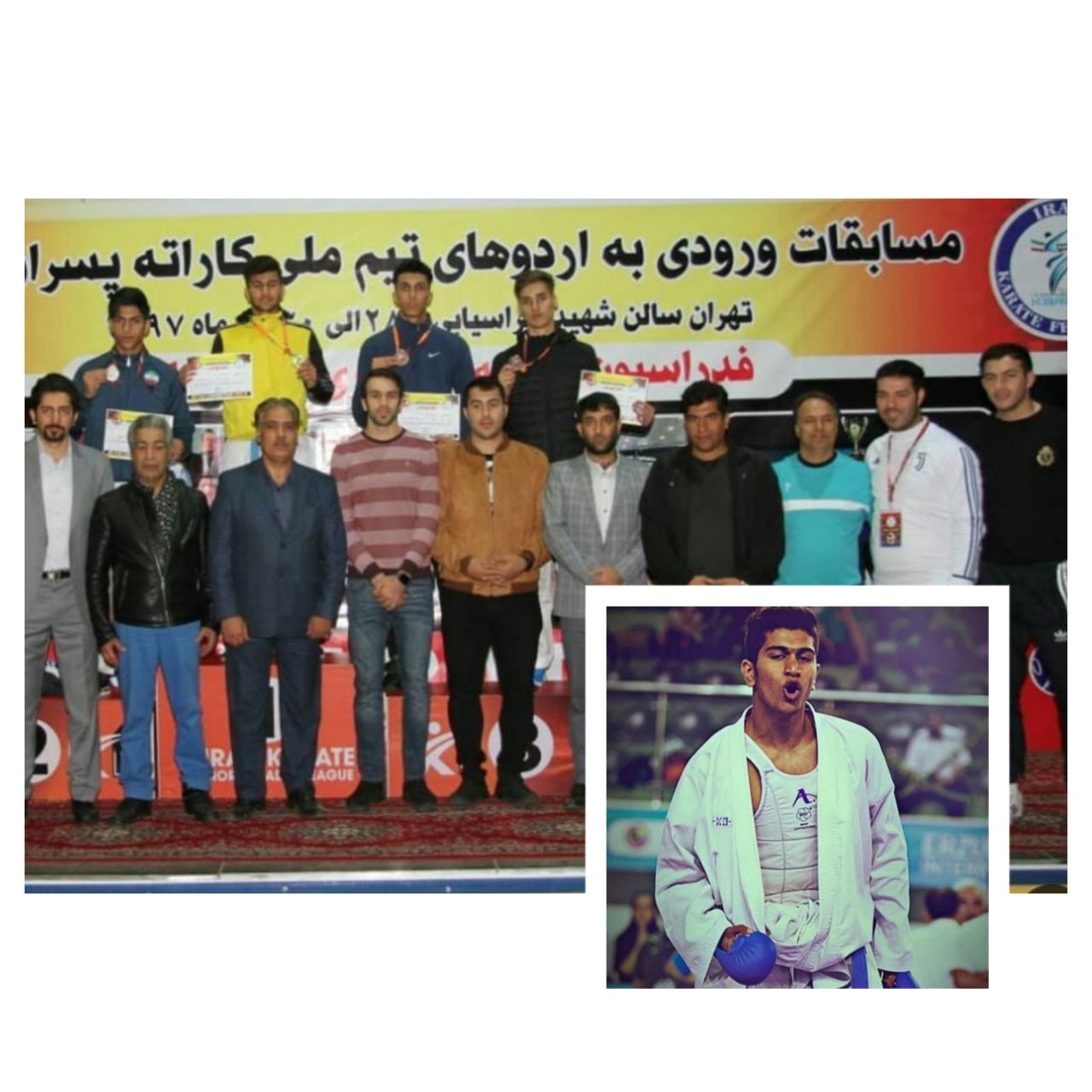 راهیابی کاراته کای کبود راهنگی به تیم ملی امید