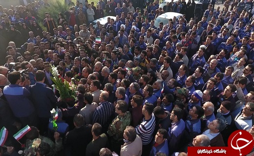 بازگشت مدیر عامل شرکت سنگ آهن مرکزی بافق + تصاویر