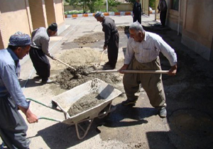 ۳۵۰ کارگر ساختمانی مهاباد زیر پوشش بیمه تأمین اجتماعی