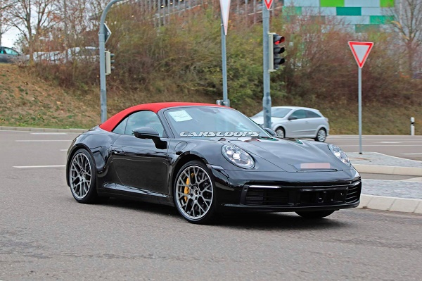 تصاویر اولیه از Porsche 911 مدل ۲۰۲۰ با سقف جمع&zwnj;شونده فاش شد