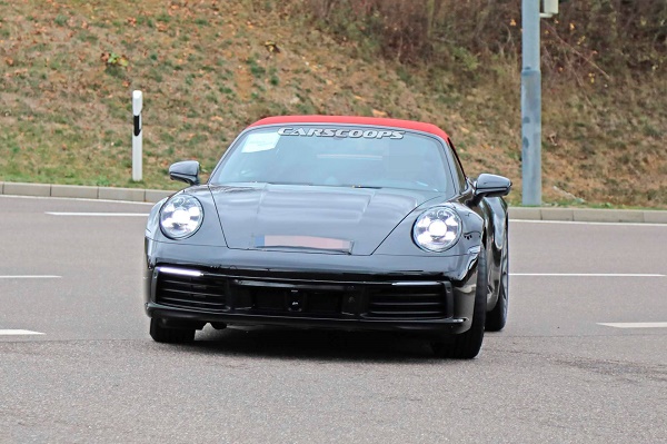 تصاویر اولیه از Porsche 911 مدل ۲۰۲۰ با سقف جمع&zwnj;شونده فاش شد