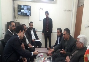 بازدید سرپرست فرمانداری حمیدیه از مراکز تعاون روستایی