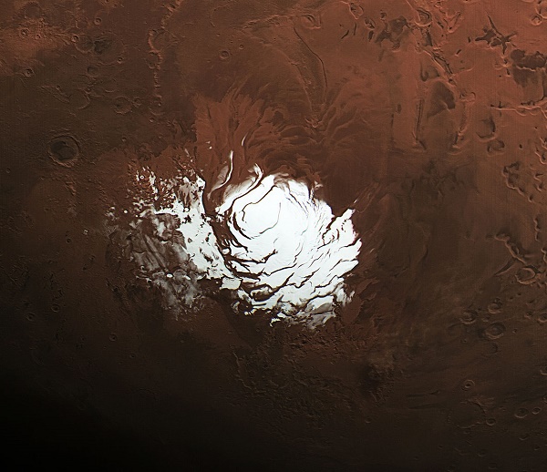 تصاویر فوق&zwnj;العاده مدارگرد Mars Express از یخ&zwnj;زدگی سطح مریخ +تصاویر و جزئیات