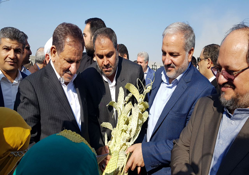 جهانگیری وارد قصرقند شد + عکس