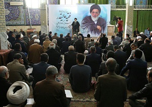 مراسم بزرگداشت مرحوم آیت الله شاهرودی در قزوین