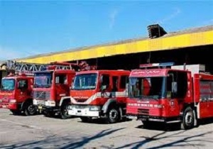 برگزاری مانور مشترک ایستگاه‌های آتش‌نشانی