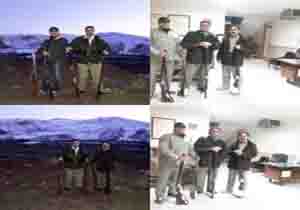 دستگیری شکارچیان متخلف در مناطق کوهستانی مهاباد