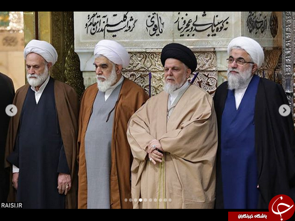 گزارش تصویری از آیین غبارروبی ضریح مطهر حضرت رضا(ع)