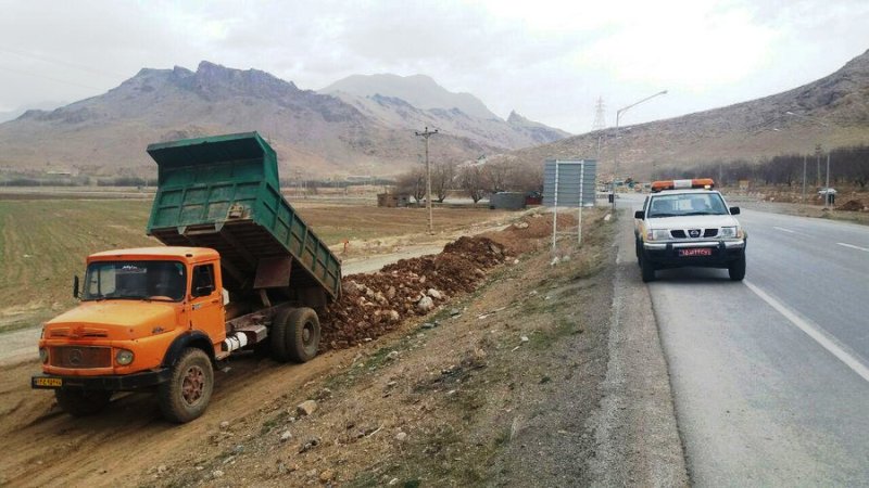 حذف نقاط حادثه خیز دره شهر