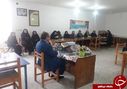 کتابخانه عمومی آیت الله سعیدی بندرماهشهر میزبان سواد آموزان نهضت سوادآموزی