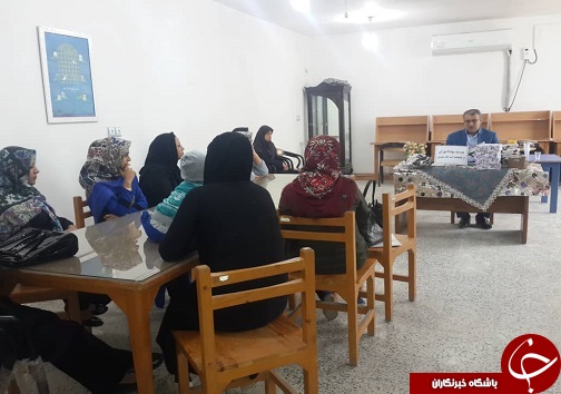 کتابخانه عمومی آیت الله سعیدی بندرماهشهر میزبان سواد آموزان نهضت سوادآموزی