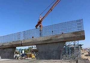 بهره برداری از پل طغرود در قم تا پایان سال
