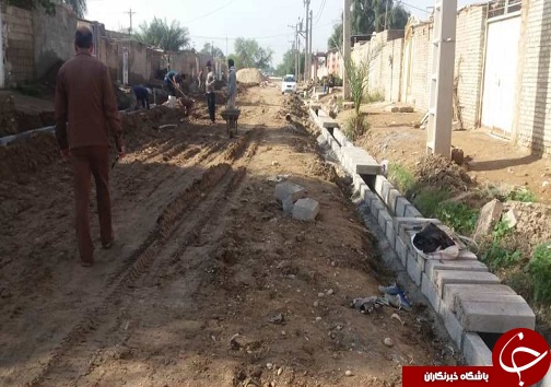 آغاز عملیات لوله کشی و زهکشی پارک نفت در سوسنگرد