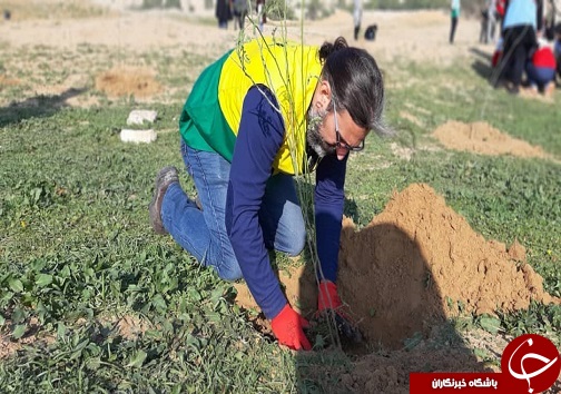 اجرای طرح نهالکاری امیدانه در امیدیه