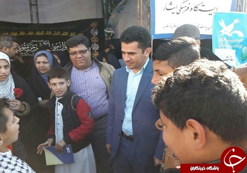 ایستگاه فرهنگی کانون در یادمان شهدای هویزه بر پا شد
