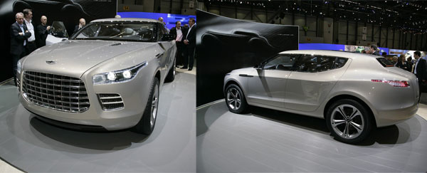 اطلاعات جدید از اولین کراس&zwnj;اور استون مارتین - Aston Martin +تصاویر
