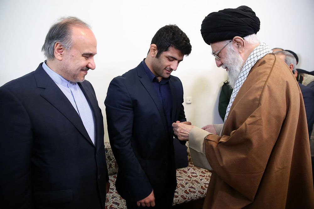 دیدار ورزشکاران با امام و رهبر معظم انقلاب