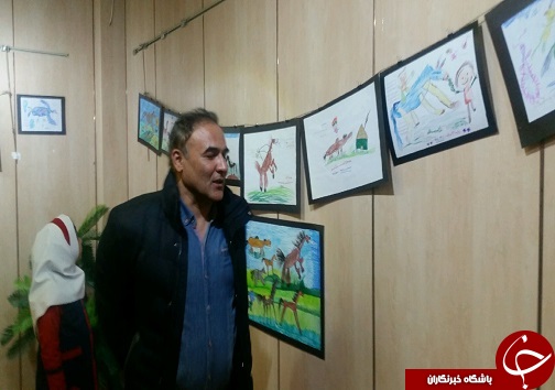 برپایی نمایشگاه نقاشان کوچک در لرستان