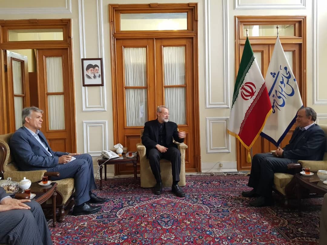 دیدار استاندار خراسان رضوی با رئیس مجلس شورای اسلامی و مجمع نمایندگان استان