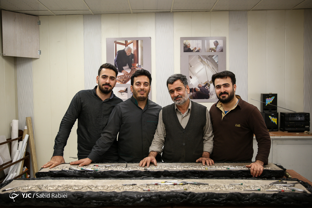 گزارشی از روند ساخت ضریح حرم عبدالعظیم حسنی(ع)/ ۶۰ درصد از ساخت ضریح حضرت عبدالعظیم (ع) به اتمام رسید