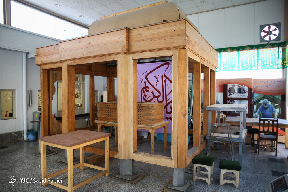 گزارشی از روند ساخت ضریح حرم عبدالعظیم حسنی(ع)/ ۶۰ درصد از ساخت ضریح حضرت عبدالعظیم (ع) به اتمام رسید