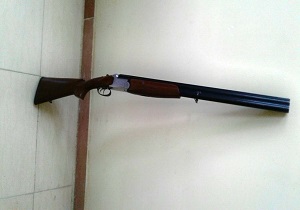 کشف و ضبط یک قبضه اسحه شکاری قاچاق در بیله سوار