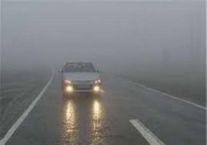 جاده‌های قزوین لغزنده است